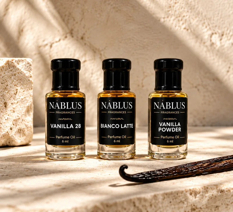 Vanilla 28, Bianco Latte, Vanilla Powder · 3 × 6 ml